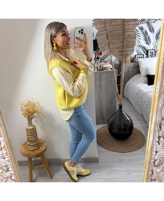 GILET VENUS - JAUNE