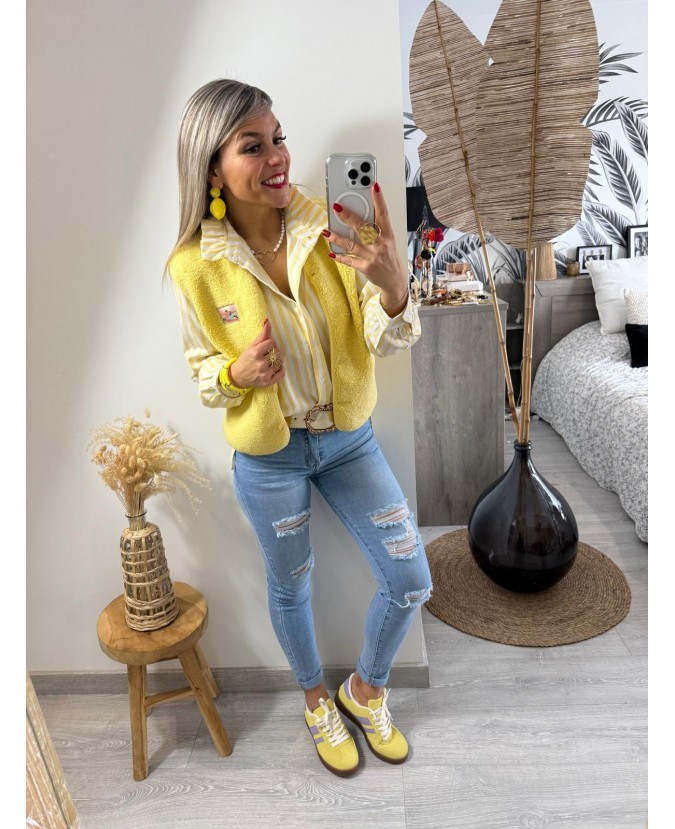 GILET VENUS - JAUNE