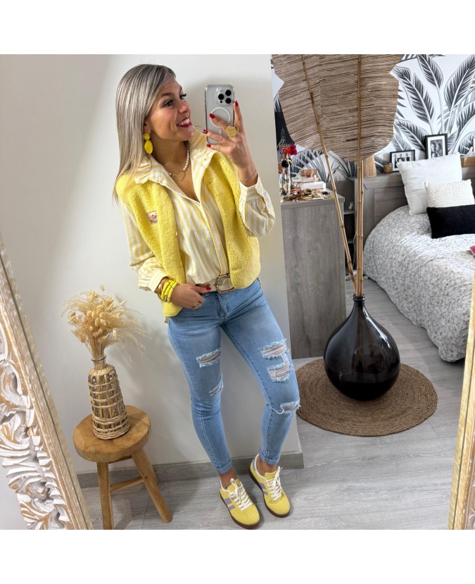GILET VENUS - JAUNE
