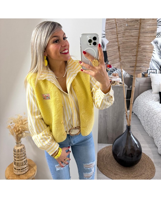 GILET VENUS - JAUNE