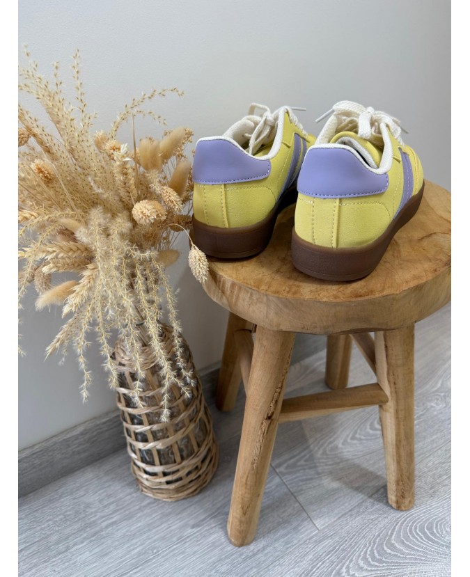 BASKETS LAURIE - JAUNE