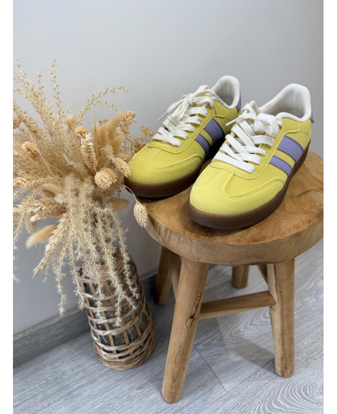 BASKETS LAURIE - JAUNE