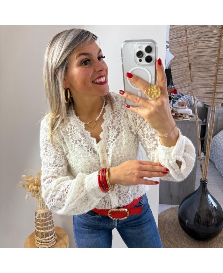 BLOUSE SELMA - ÉCRU