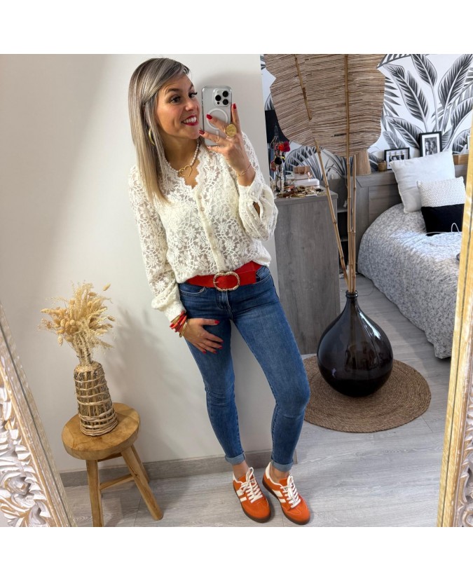 BLOUSE SELMA - ÉCRU