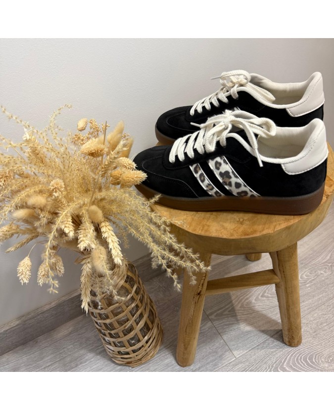 BASKETS LAURIE - NOIR