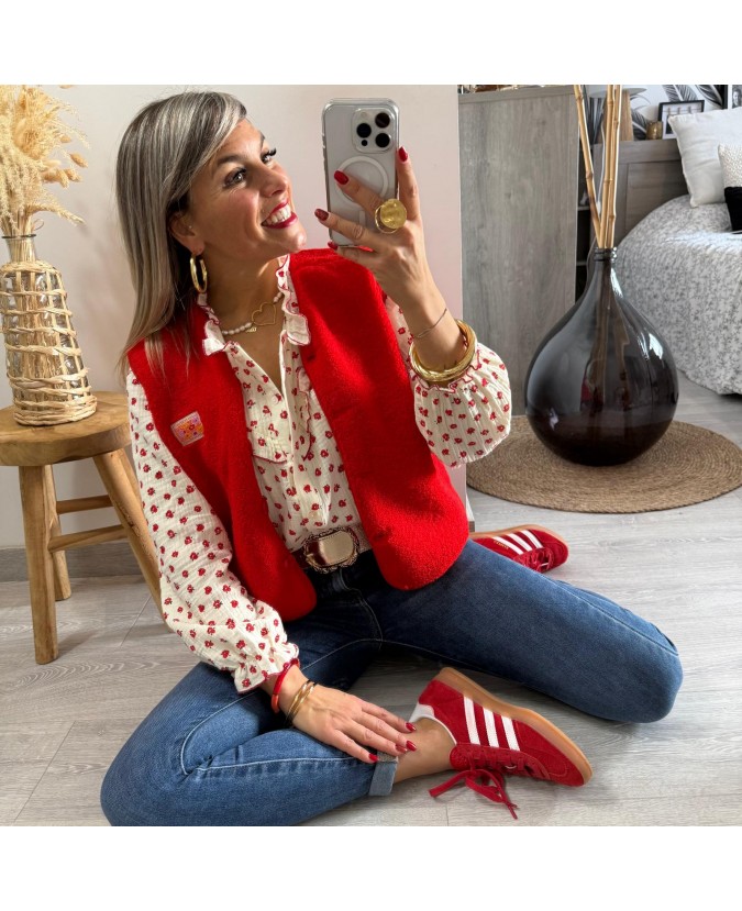 GILET VENUS - ROUGE