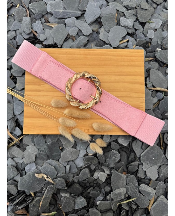 CEINTURE LIDA - ROSE PALE