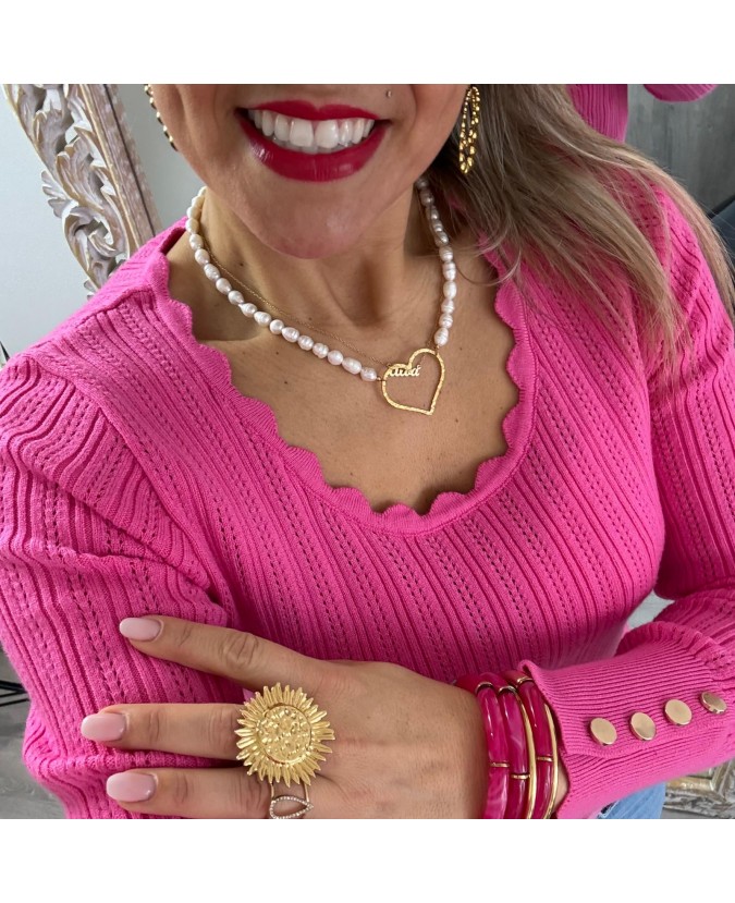 PULL AMELIE - FUSHIA