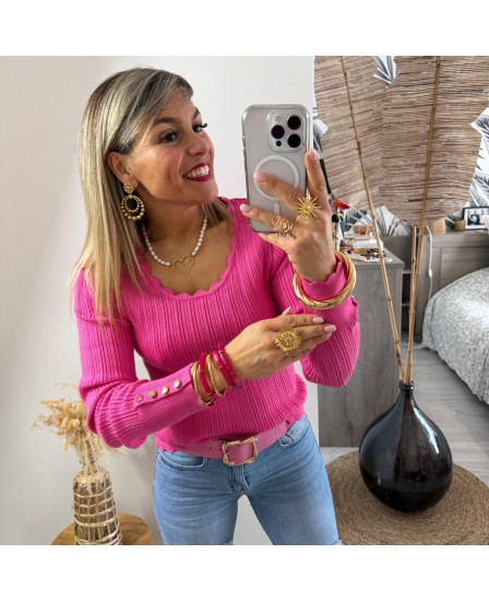 PULL AMELIE - FUSHIA