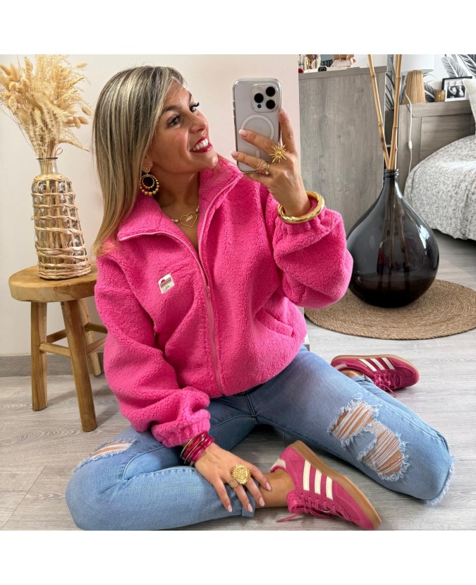 VESTE ETTORE - FUSHIA