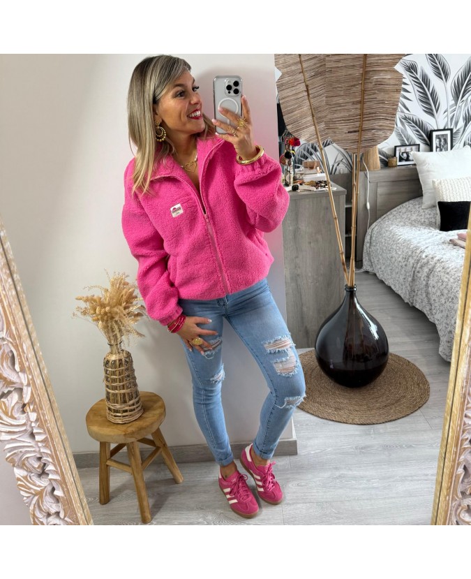 VESTE ETTORE - FUSHIA