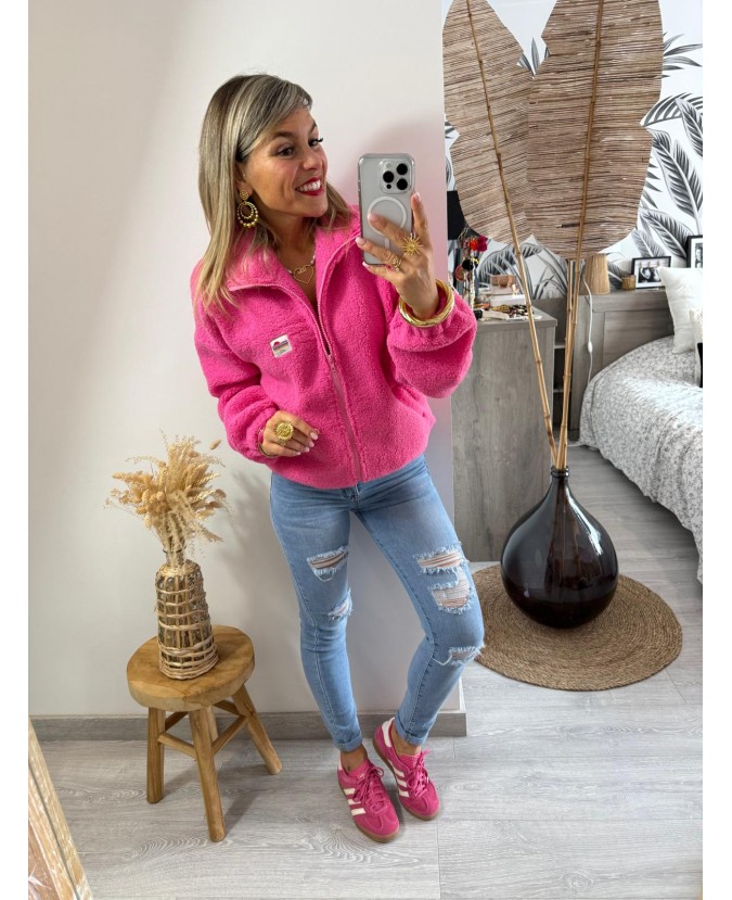 VESTE ETTORE - FUSHIA