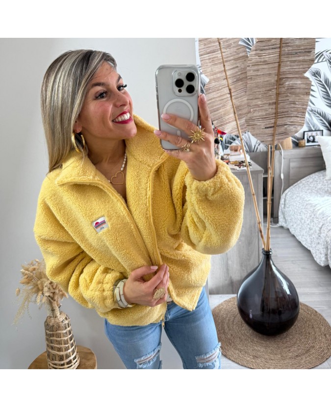 VESTE ETTORE - JAUNE