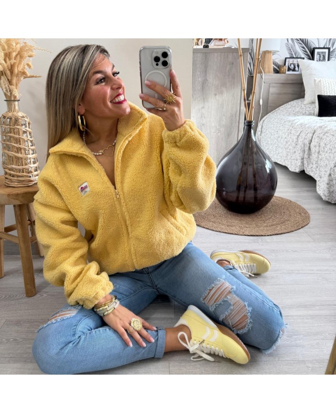 VESTE ETTORE - JAUNE