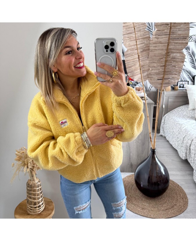 VESTE ETTORE - JAUNE