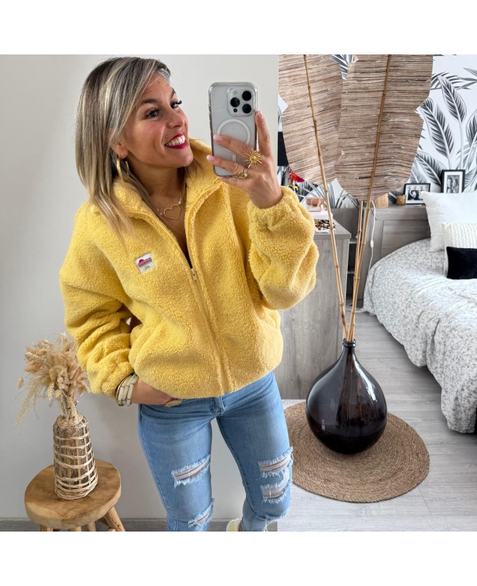 VESTE ETTORE - JAUNE