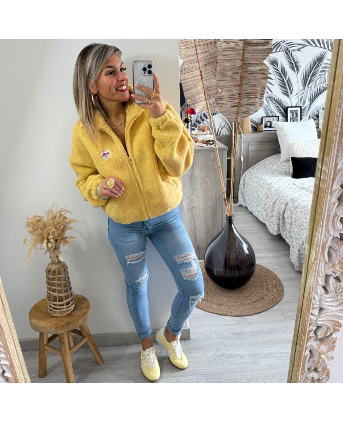 VESTE ETTORE - JAUNE