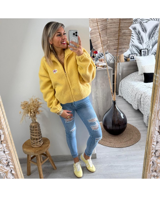 VESTE ETTORE - JAUNE