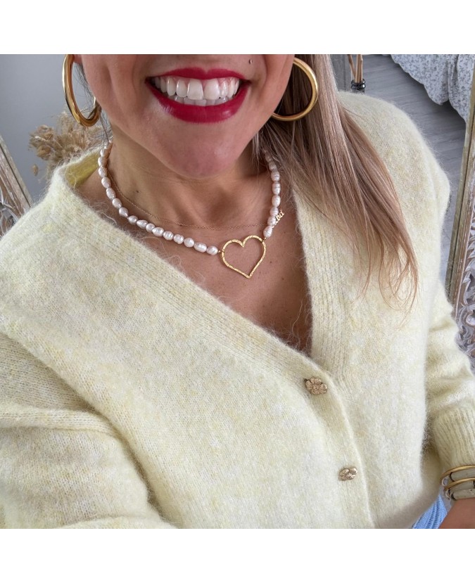 GILET CORALIE - JAUNE