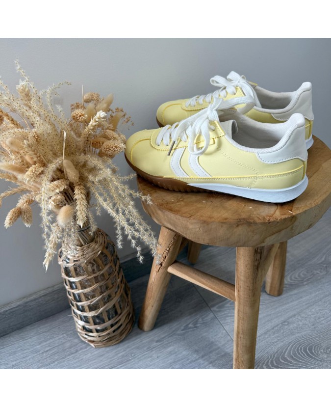 BASKETS SYLVIO - JAUNE