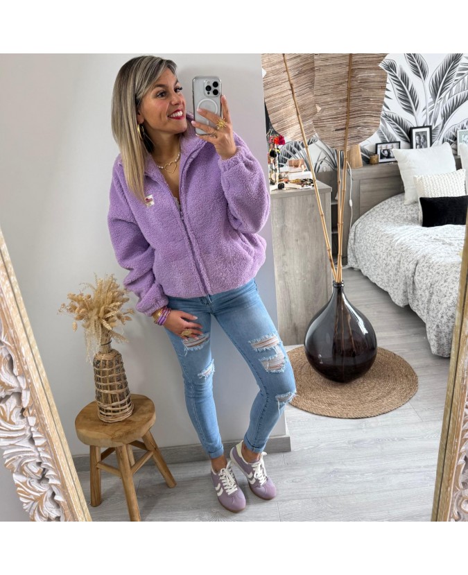 VESTE ETTORE - LILAS