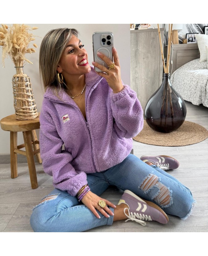 VESTE ETTORE - LILAS