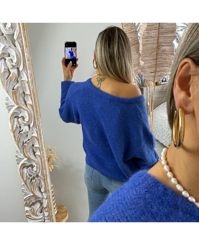 GILET CHANDRA - BLEU ROI