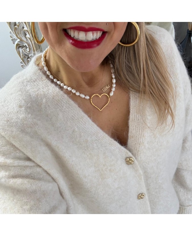 GILET CORALIE - ECRU