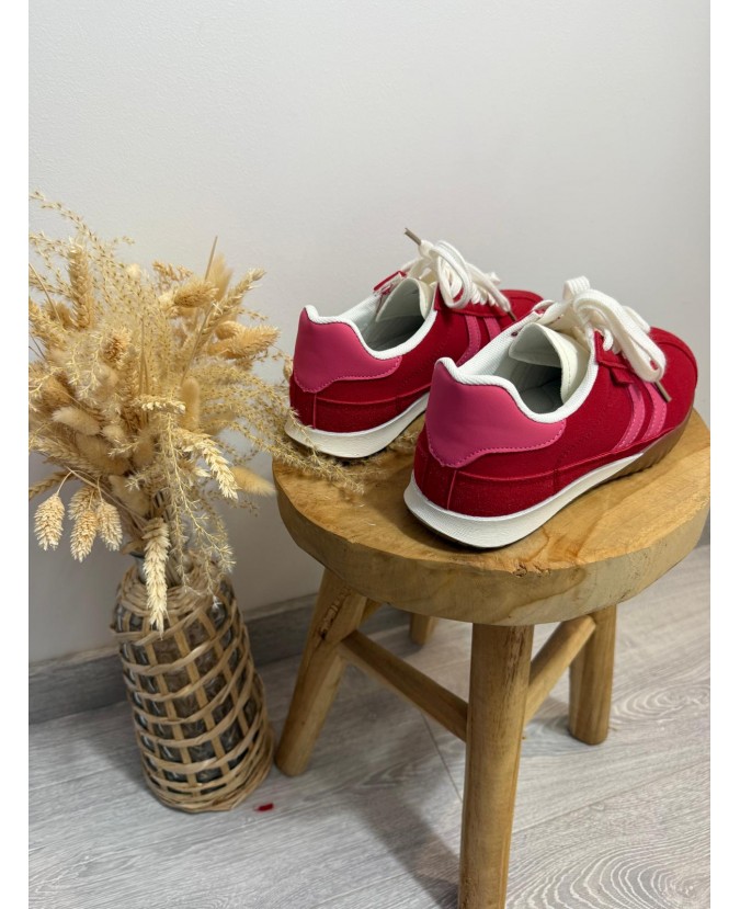 BASKETS SYLVIO - ROUGE