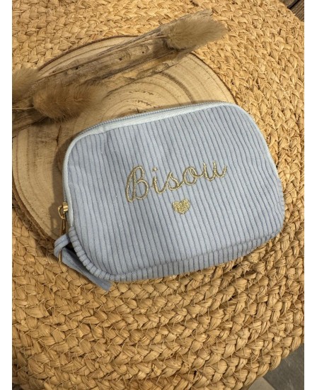 POCHETTE BISOU - BLEU