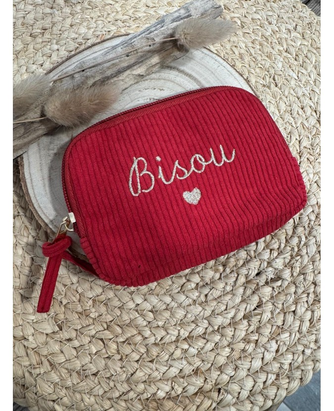POCHETTE BISOU - ROUGE