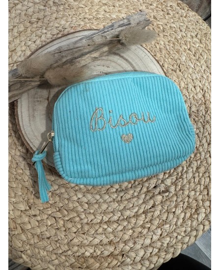 POCHETTE BISOU - TURQUOISE