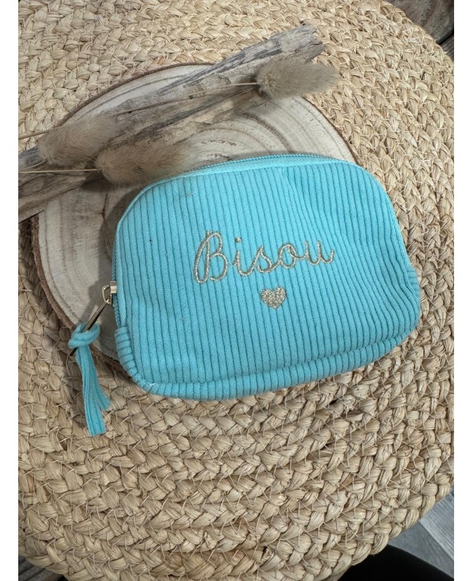 POCHETTE BISOU - TURQUOISE