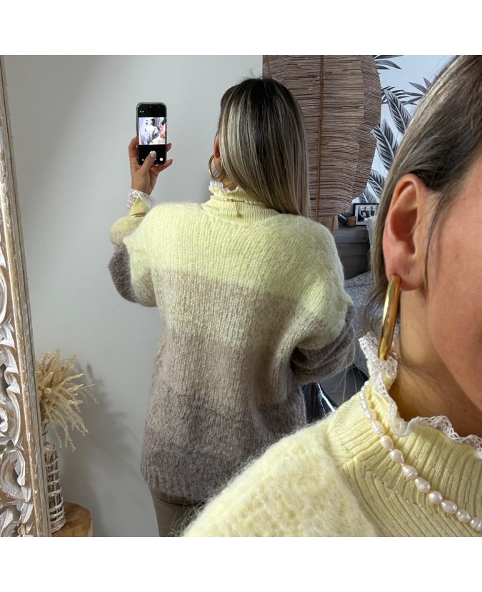 GILET VANNESSA - JAUNE