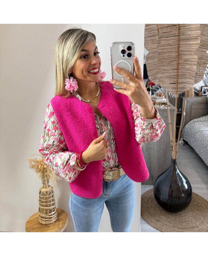 CHEMISE DOMINGO - ROSE