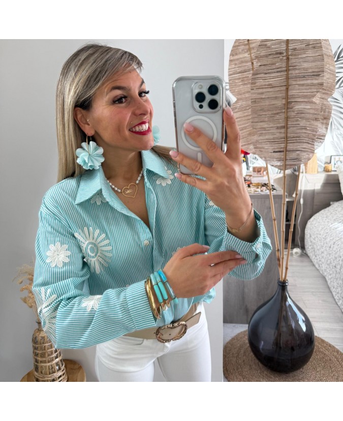 CHEMISE OPHINA - VERT