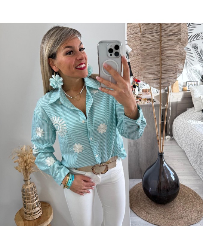 CHEMISE OPHINA - VERT