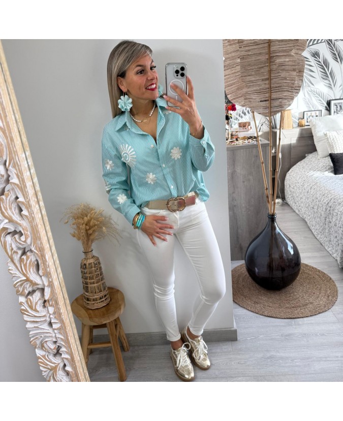 CHEMISE OPHINA - VERT