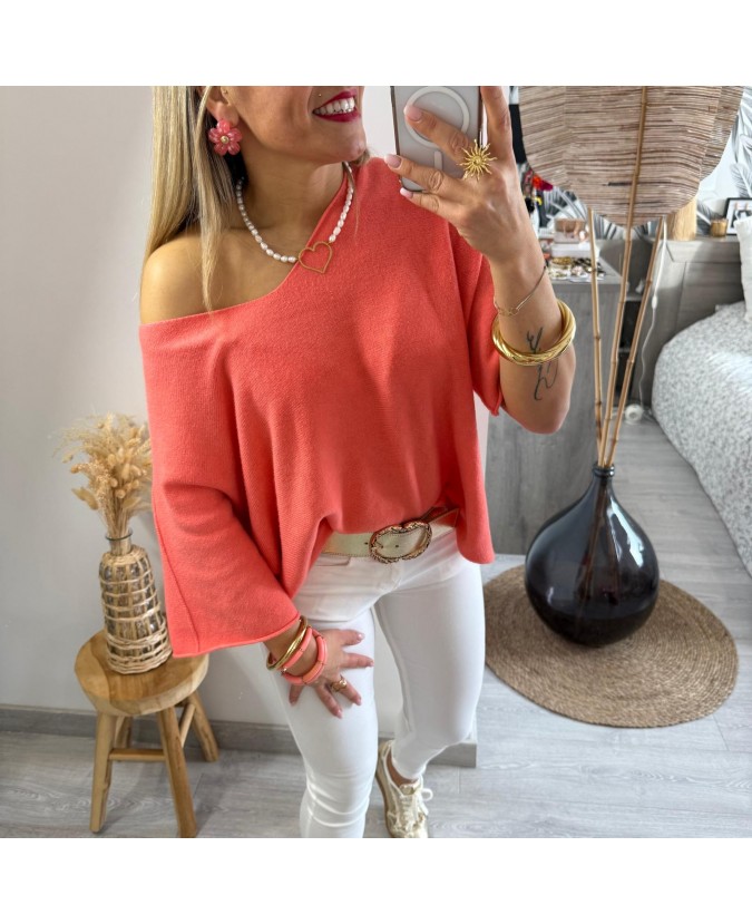 PULL CHRISTIAN - CORAIL