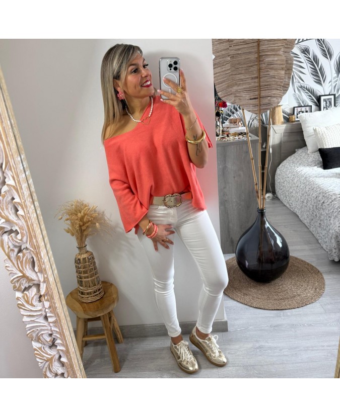 PULL CHRISTIAN - CORAIL