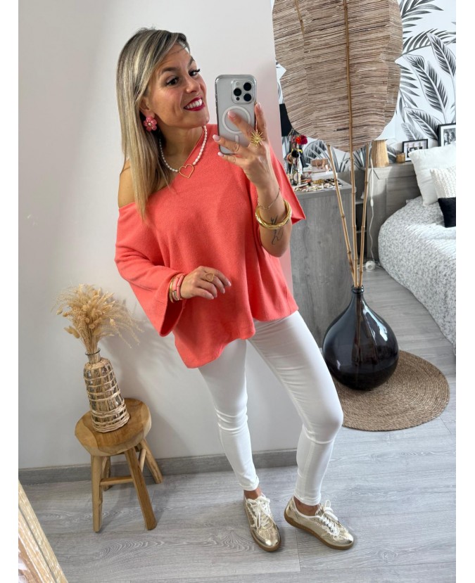 PULL CHRISTIAN - CORAIL