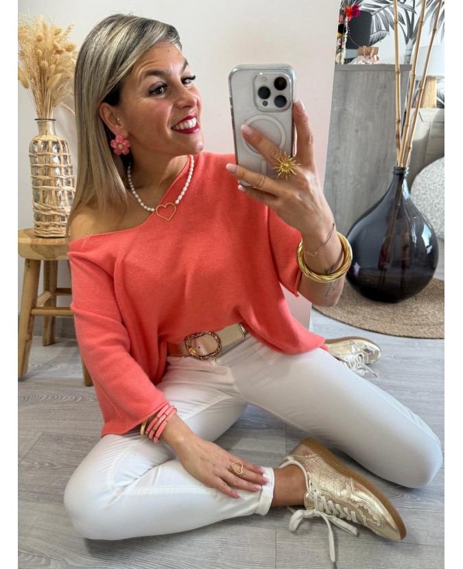 PULL CHRISTIAN - CORAIL