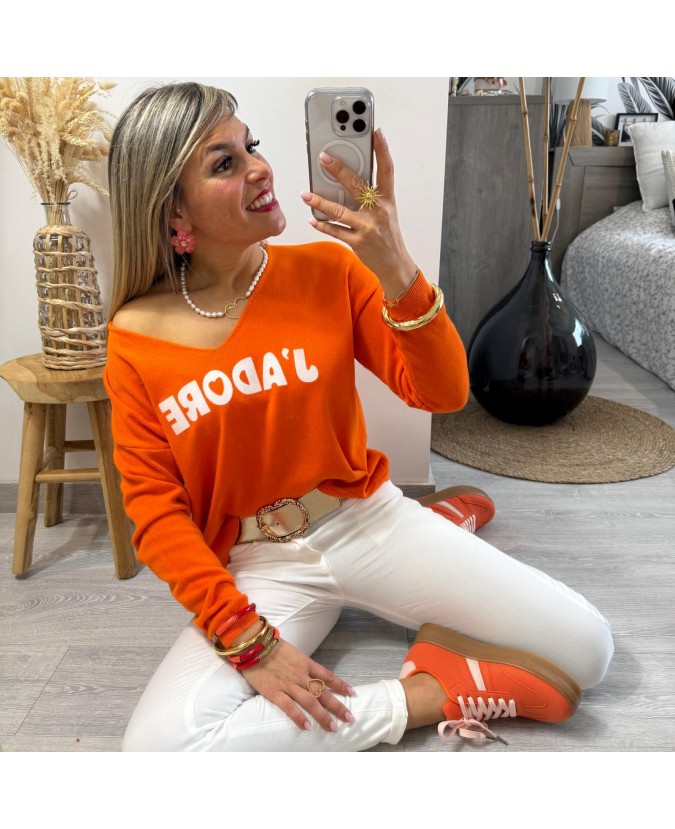 PULL ADRIANO - ORANGE