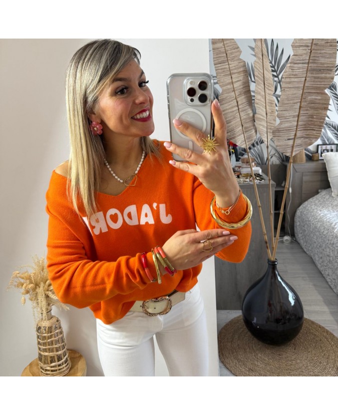 PULL ADRIANO - ORANGE