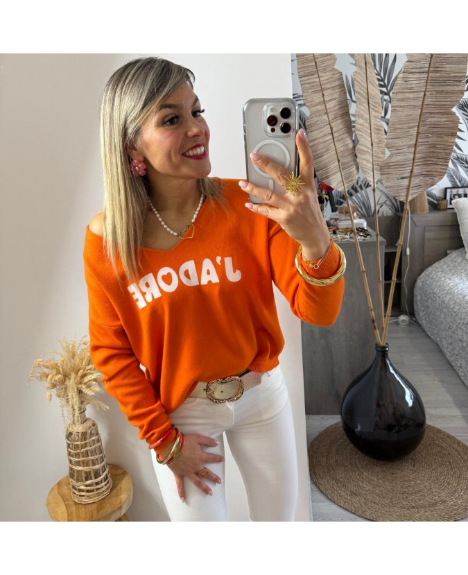 PULL ADRIANO - ORANGE