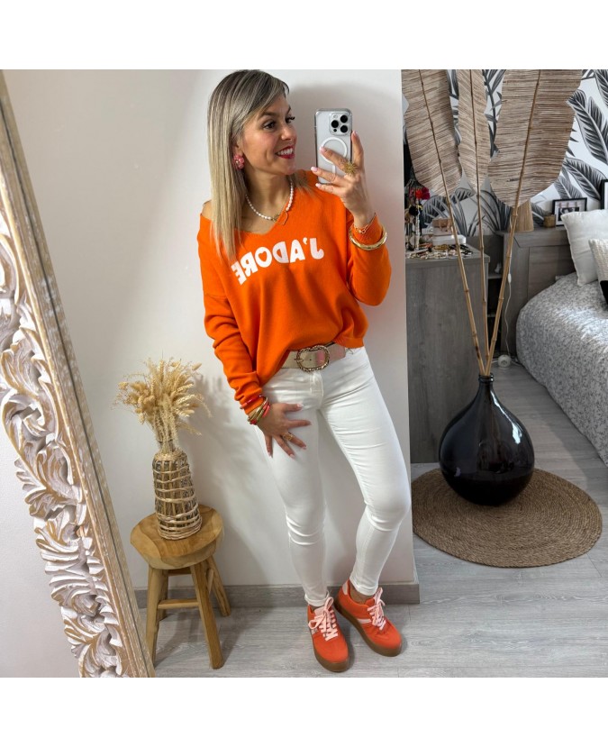 PULL ADRIANO - ORANGE