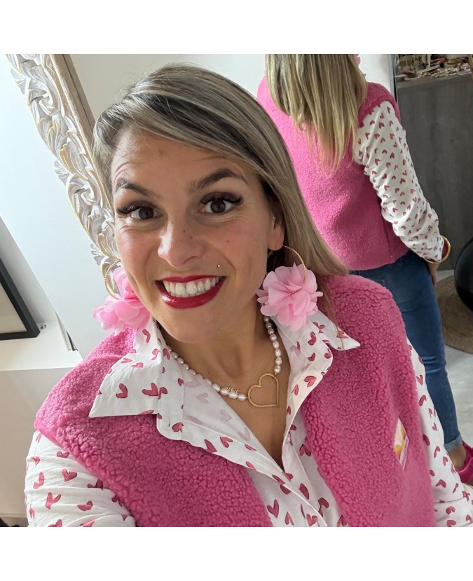 GILET VENUS - ROSE