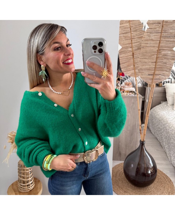 GILET CHANDRA - VERT