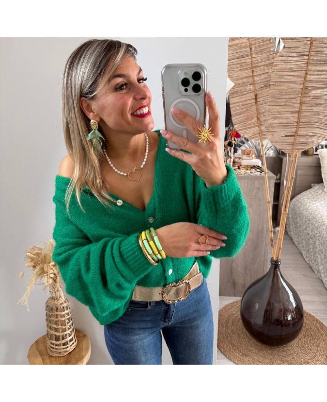 GILET CHANDRA - VERT