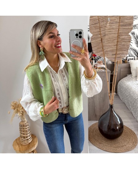 GILET VENUS - VERT POMME